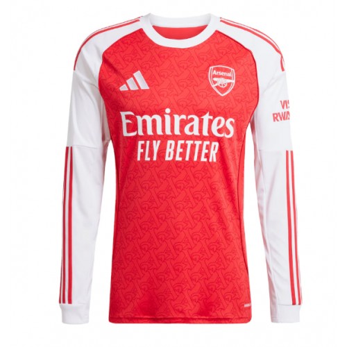 Arsenal Hemmatröja 2025-26 Långärmad Arsenal Hemmatröja 2025-26 Långärmad
